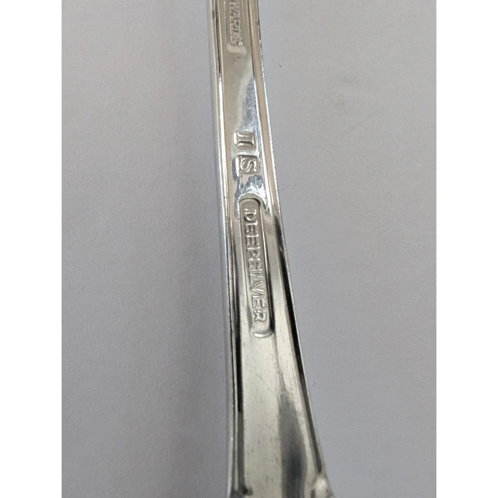 International Silver Holmes & Edwards Silver Fashion Large Serving Fork 8.75